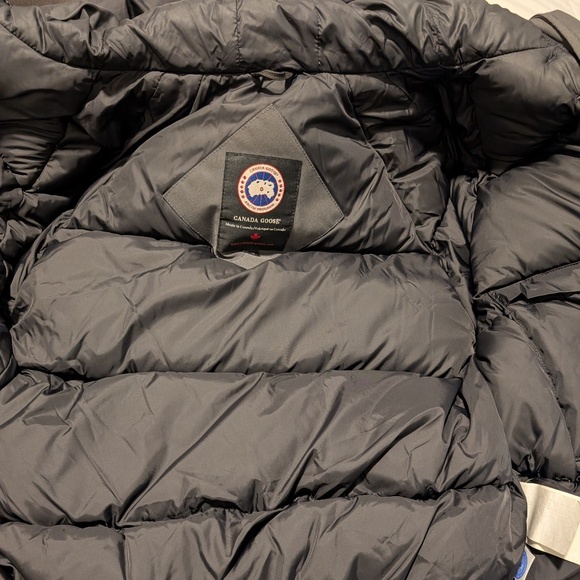 CANADA GOOSE: GREY WINTER JACKET - Picture 3 of 12